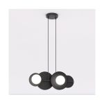 Emibig Hanglamp Model Staal Zwart | Geschikt voor 4x G9 - Max 8W