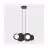 Emibig Hanglamp Model Staal Zwart | Geschikt voor 4x G9 - Max 8W